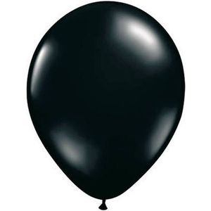 Folat - Ballonnen 30cm 50st - Kleur zwart