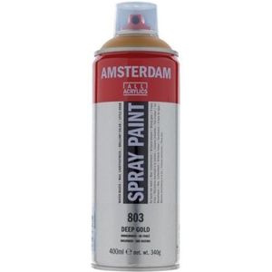 Amsterdam Spray Paint - Acrylverf - Kleur 803 Donkergoud - Spuitbus 400ml