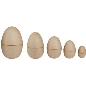Decopatch - Bts084 Assortiment eieren - 5st - 2-delig - 50x50x30mm