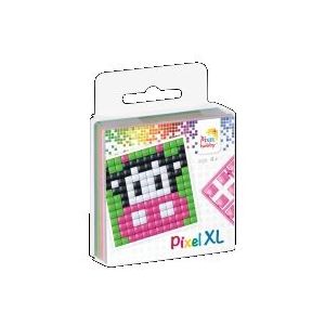 Pixelhobby - Pixel XL Fun pack koe - Inclusief patroon en pixelmatjes xl