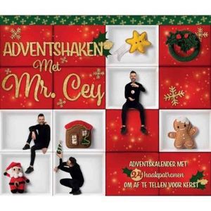 Boek - Adventshaken met Mr. Cey - 24 patronen - Kerst