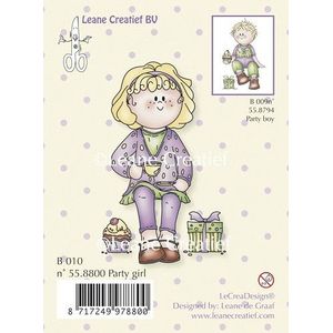 55.8800 Clearstamp Bambini party girl