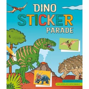 Boek - Dino sticker parade - 24x28cm