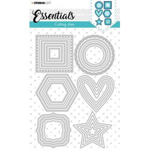 Sl-es-cd84 Studio Light snijmal -  Essentials nr84 - 6 verschillende vormen