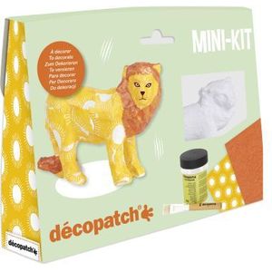 KIT048 Decopatch kit mini - Leeuw