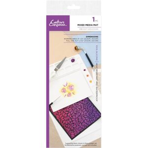 Crafter's Companion - Mixed Media Mat - Siliconen - Wit - 272x437mm - 1st