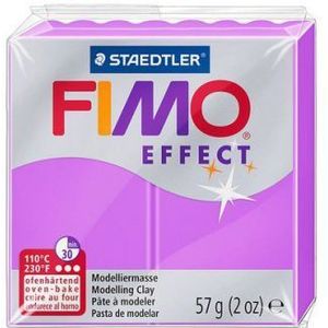 Fimo effect - 8010-601 in de kleur Neon violet - pakje 57gr