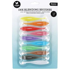 Sl-es-bbru05 Studio Light - Ink Blending Brushes nr05 - Borstelkop 10mm - Set 10st