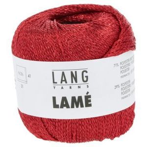 Lang Yarns - Lame - 25gram - Kleur 60 Rood