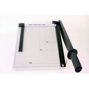 Nellie's Choice - PAT001 XL metalen papier snijder met schuif - 30cm