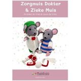 Haakboek - Zorgmuis Doktermuis en Zieke Muis - Annelies de Vries en Laura de Vries - MuisEnzo bookazine