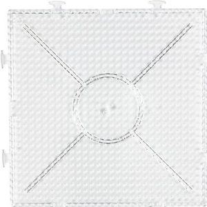 Creativ Company - Onderplaat voor strijkkralen - Vierkant - 15x15cm - Transparant - 1st