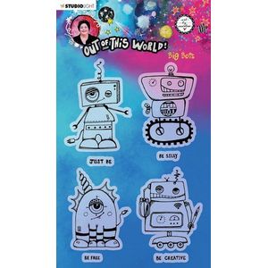 Abm-ootw-stamp73 Studio Light Clear stamp- Art By Marlene - Out of this World - Big Bots