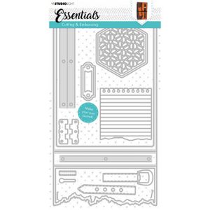 Stencilsl342 Studio Light - Embossing Die Cut Stencil - Journaal Essentials