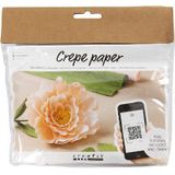 Creativ Company - Mini Hobbyset - Crepepapier Pioenroos - DIY