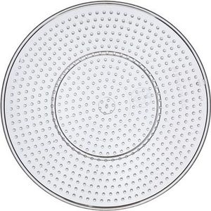Creativ Company - Onderplaat voor strijkkralen - Grote cirkel - 15cm - Transparant - 1st