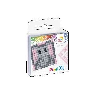 Pixelhobby - Pixel XL Fun pack olifant - Inclusief patroon en pixelmatjes xl