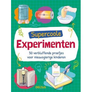 Supercoole Experimenten - Doos met 50 kaarten - 12x15,5x3cm