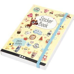 Creativ Company - Stickerboek - 2800+ stuks - 80 pagina's