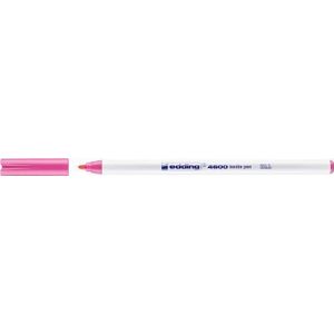 Edding - E-4600 Textielpen - Ronde punt 1mm - Kleur 009 Roze