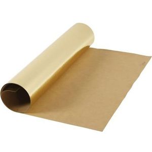 Faux Leather Papier - Rol 49x100cm - Goud - 350gr
