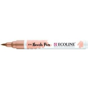 374 Ecoline brushpen - Pink beige is een vloeibare waterverf in een brushpen