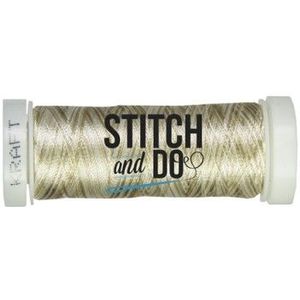 Stitch en Do - Borduurgaren - Linnen 200 meter - Kleur 5 Gemeleerd Kraft