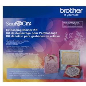 Caebskit1 Brother Scan N Cut - Embossing starter kit