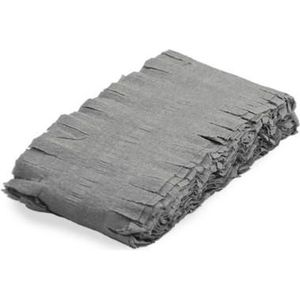 Folat - Draaiguirlande - Zilver - 6 meter - Crepe papier