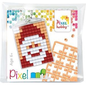 Pixelhobby - Startsetje medaillon - Kerstman