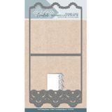 Cdcd10096 Card Deco Essentials Frame snijmal - Blooming Lace Border - 4K