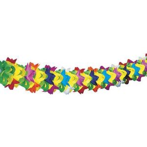 Folat - Papieren slinger - Maui - Meerkleurig - 6 meter