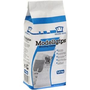 Krone Gips - Modelgips - Gietgips - Modeleergips - Zak 1500 gram