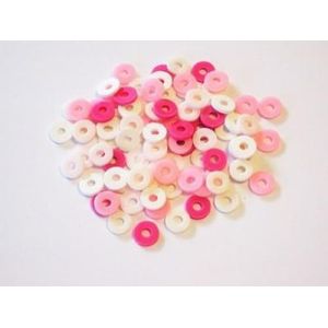 2803 Kralen Katsuki Mix - Pink Candy - 6mm - 100st
