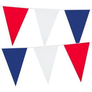 Boland - Vlaggenlijn - rood, wit, blauw - 10 meter