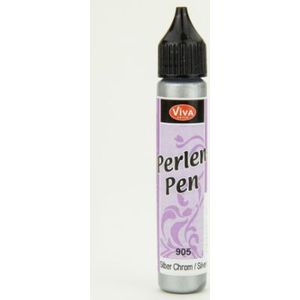 ViVa Perlen Pen - Kleur 905 Chrome zilver - 28ml