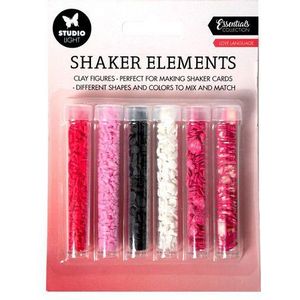 Studio Light - Sl-es-shake05 Shaker Elements - nr.05 Love Language - 6 buisjes - 151x111mm