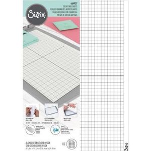 Sizzix - 664927 Sticky Grid Sheets - 20,96x29,85cm - 5st
