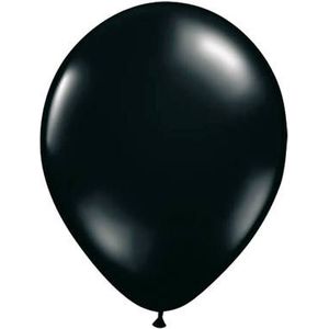 Folat - Ballonnen 30cm 10st - Kleur Zwart