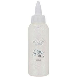 Cdegg002 Card Deco Essentials - Glitter Glue - Sparkling Clear - Transparant - Zuurvrij - Fles 120ml