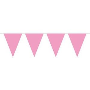 Folat - Mini Vlaggenlijn - Baby Roze - 3 meter