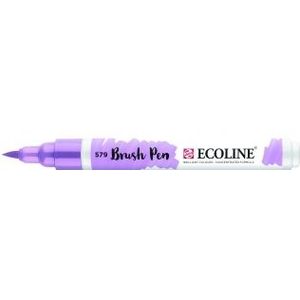 579 Ecoline brushpen - Pastel violet is een vloeibare waterverf in een brushpen