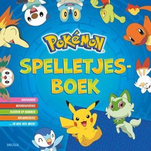 Pokemon - Spelletjes boek - 25x25cm