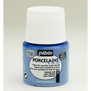 24023 Pebeo Porcelaine 150 - Kleur Opaline Blue - Plastic Flacon 45ml