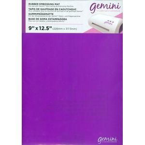 Rubber embossing mat A4 - Voor de Gemini machine - Gem-acc-rubm