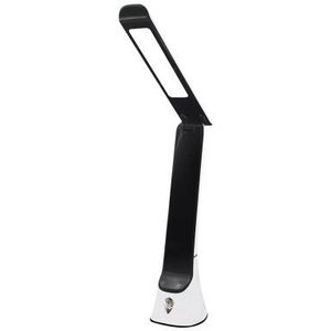 SBR To Go - LED Acculamp - 3 lichtkleuren - 420gram - USB - Zwart/Wit - 28cm hoog