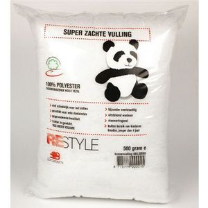 Kussenvulling panda - Zak 500gram
