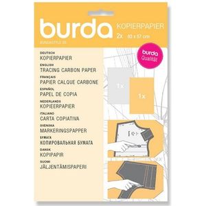 Burda - Kopieerpapier - 2 vellen - Wit/Geel - 83x57cm