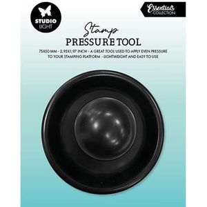 Sl-to-sp02 - Studiolight - Essentials Collection - Stamp Pressure Tool - Zwart - 75x50mm