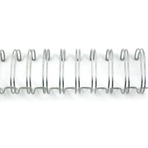 71009-7 Wire binder - 25mm - The Cinch silver - 30cm lang - 2stuks